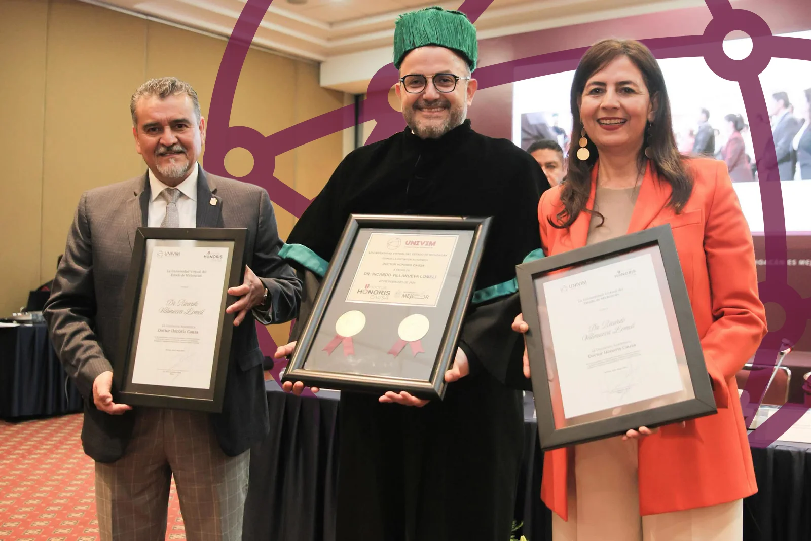 UNIVIM entrega Doctor Honoris Causa