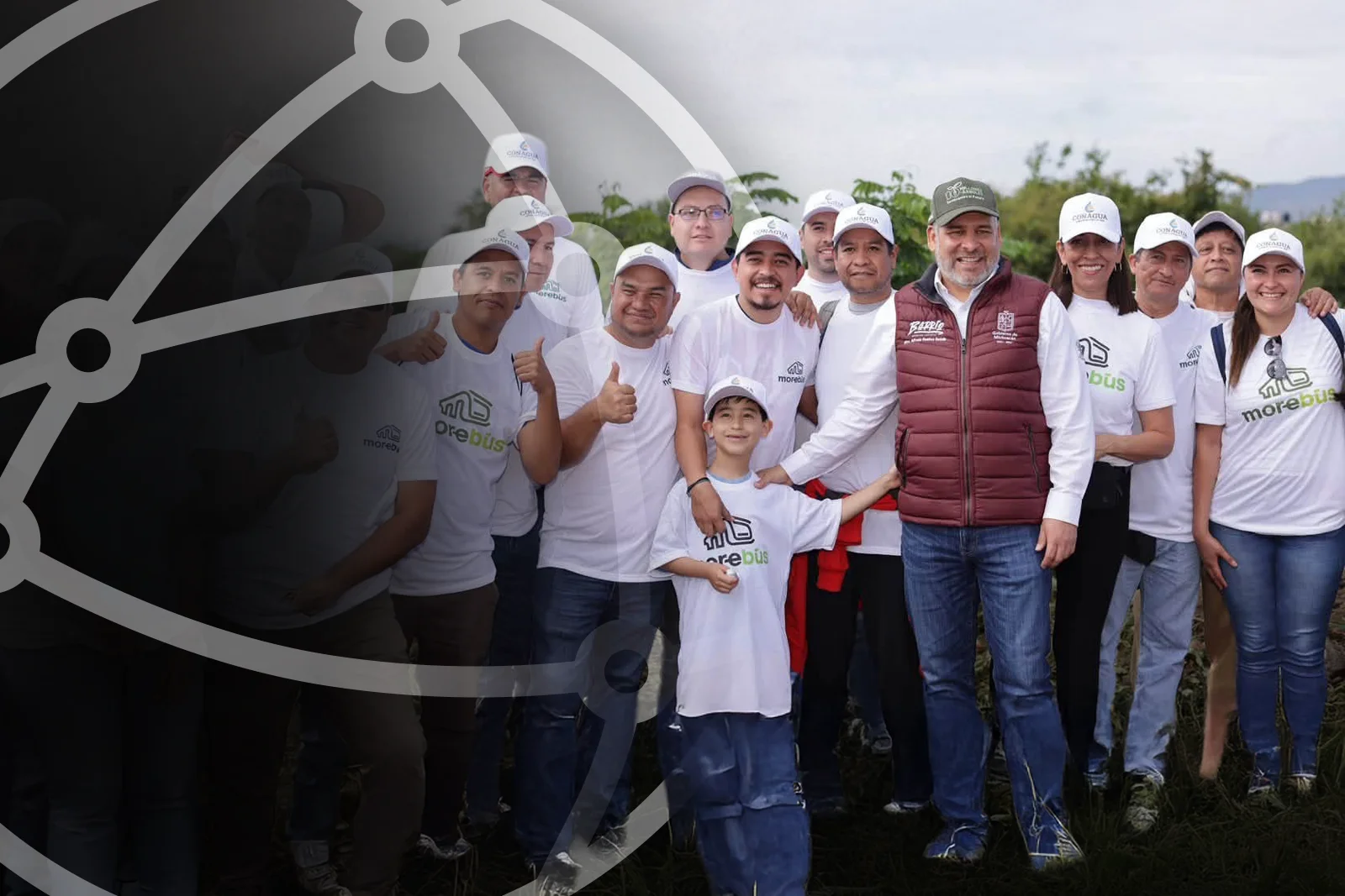 Morelia se pinta de verde